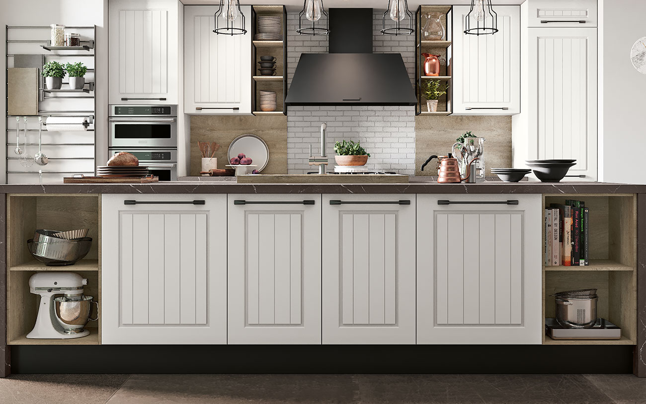 Arredare Cucina moderna anta telaio prima opzione