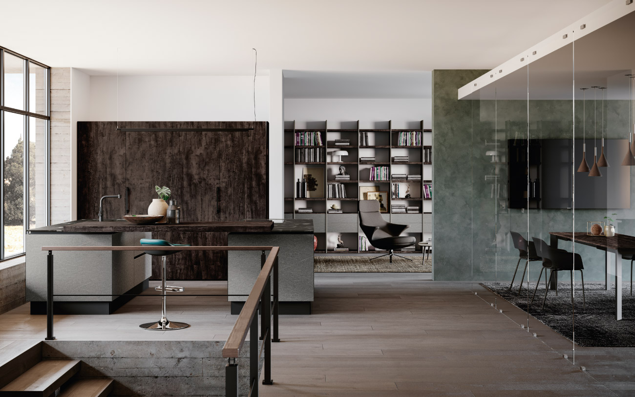 open space moderno Pensarecasa - immagine