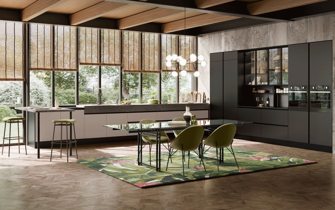 Cucina due lati componibile | W0001 pensarecasa.httdev.it
